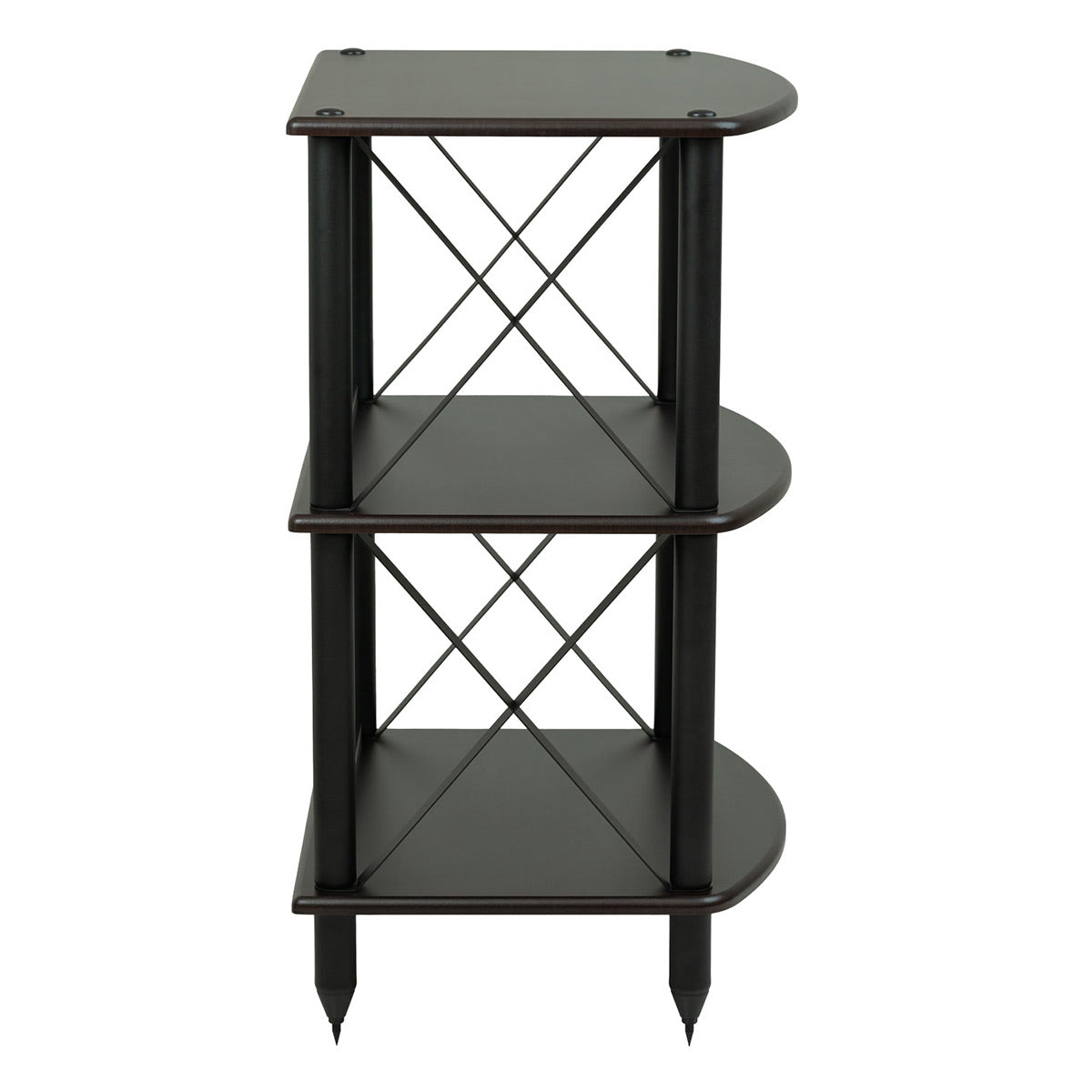 Pangea Audio Vulcan Turntable Stand and Record Storage Rack for LPs (Espresso)