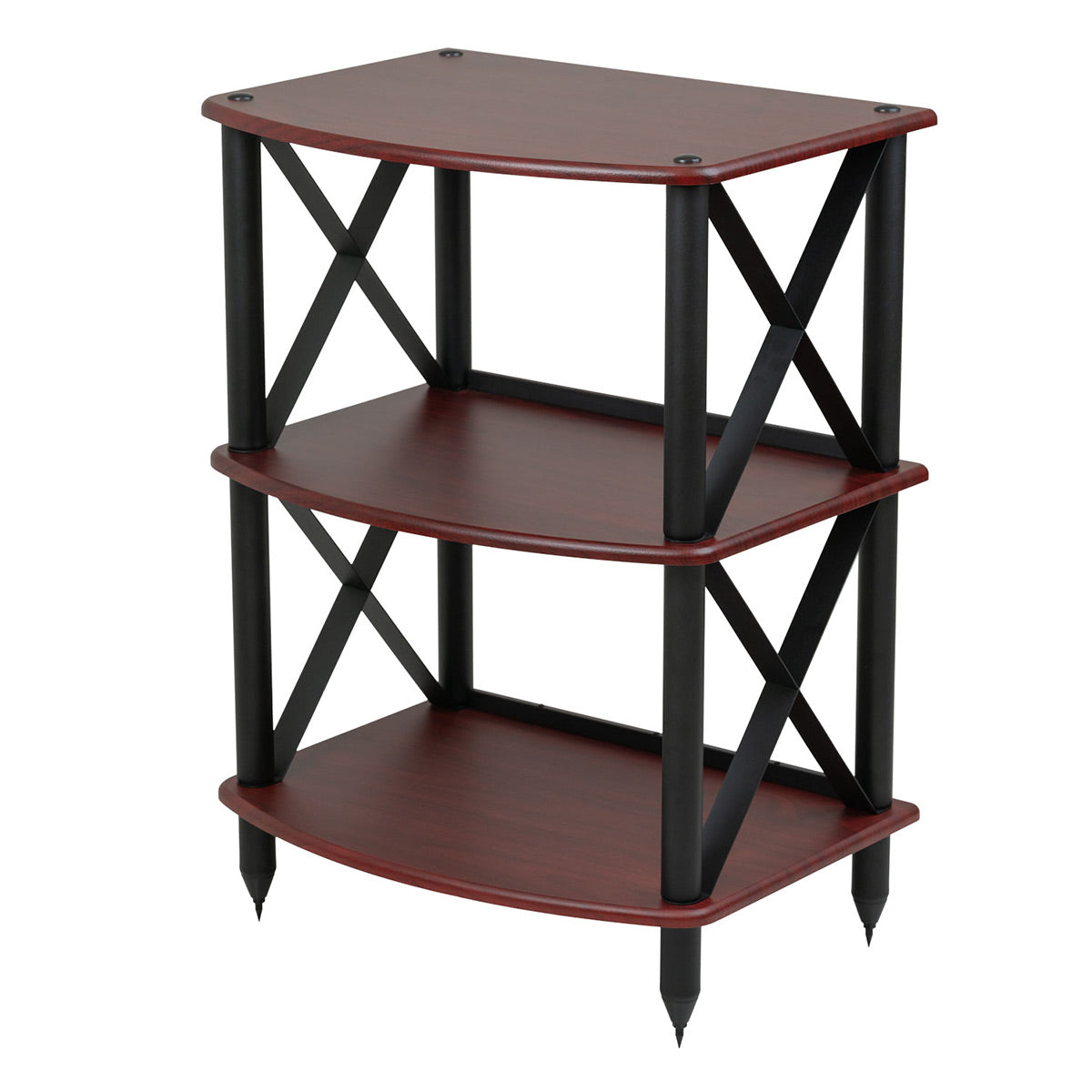 Pangea Audio Vulcan Turntable Stand and Record Storage Rack for LPs (Rosenut)