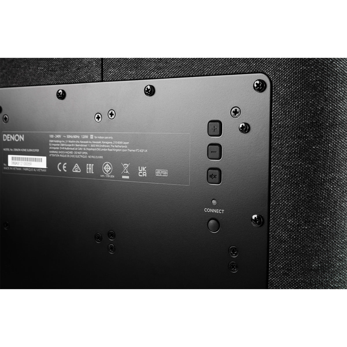 Denon Home Wireless 8" Subwoofer with HEOS (Factory Certified Refurbished)