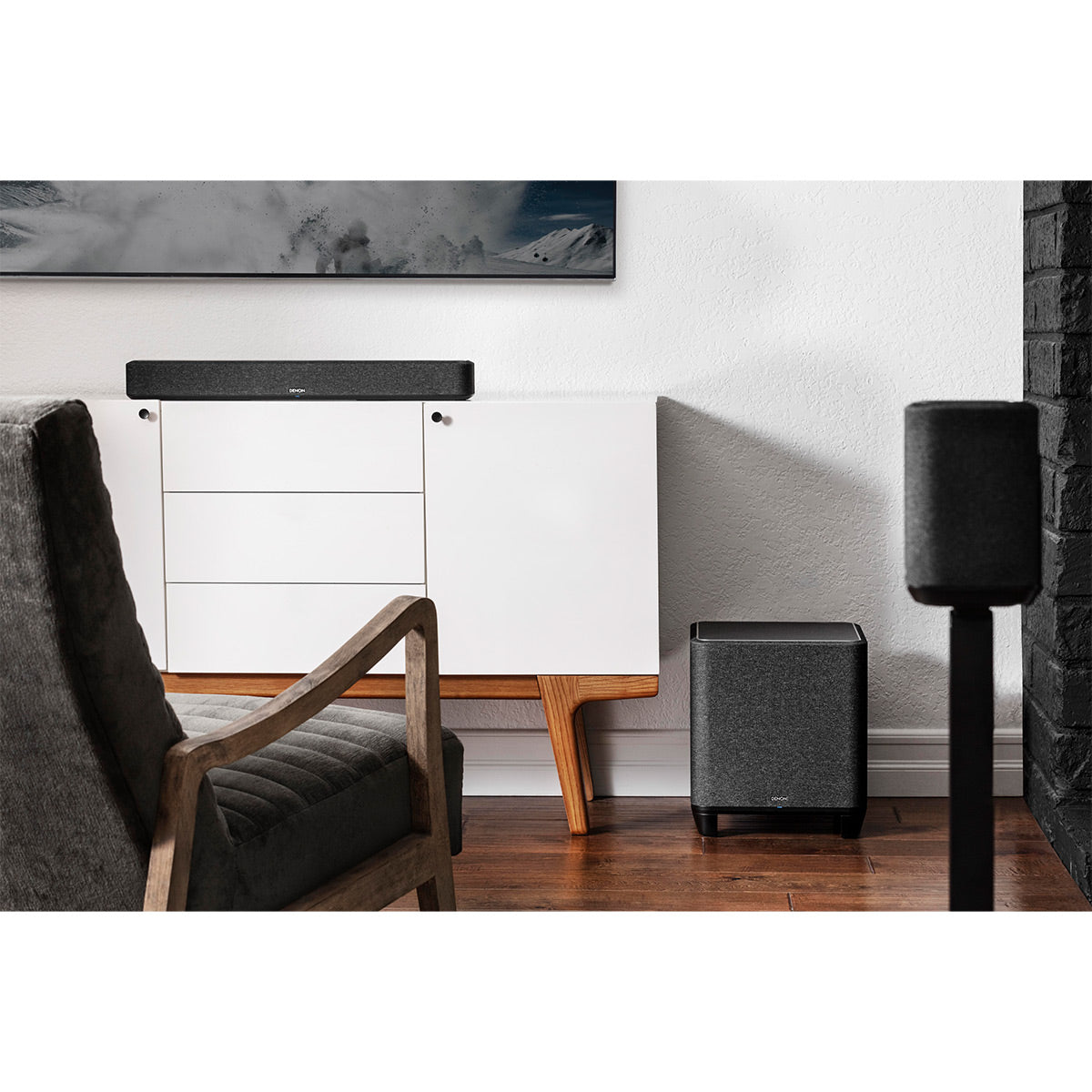 Denon Home Wireless 8" Subwoofer with HEOS (Factory Certified Refurbished)