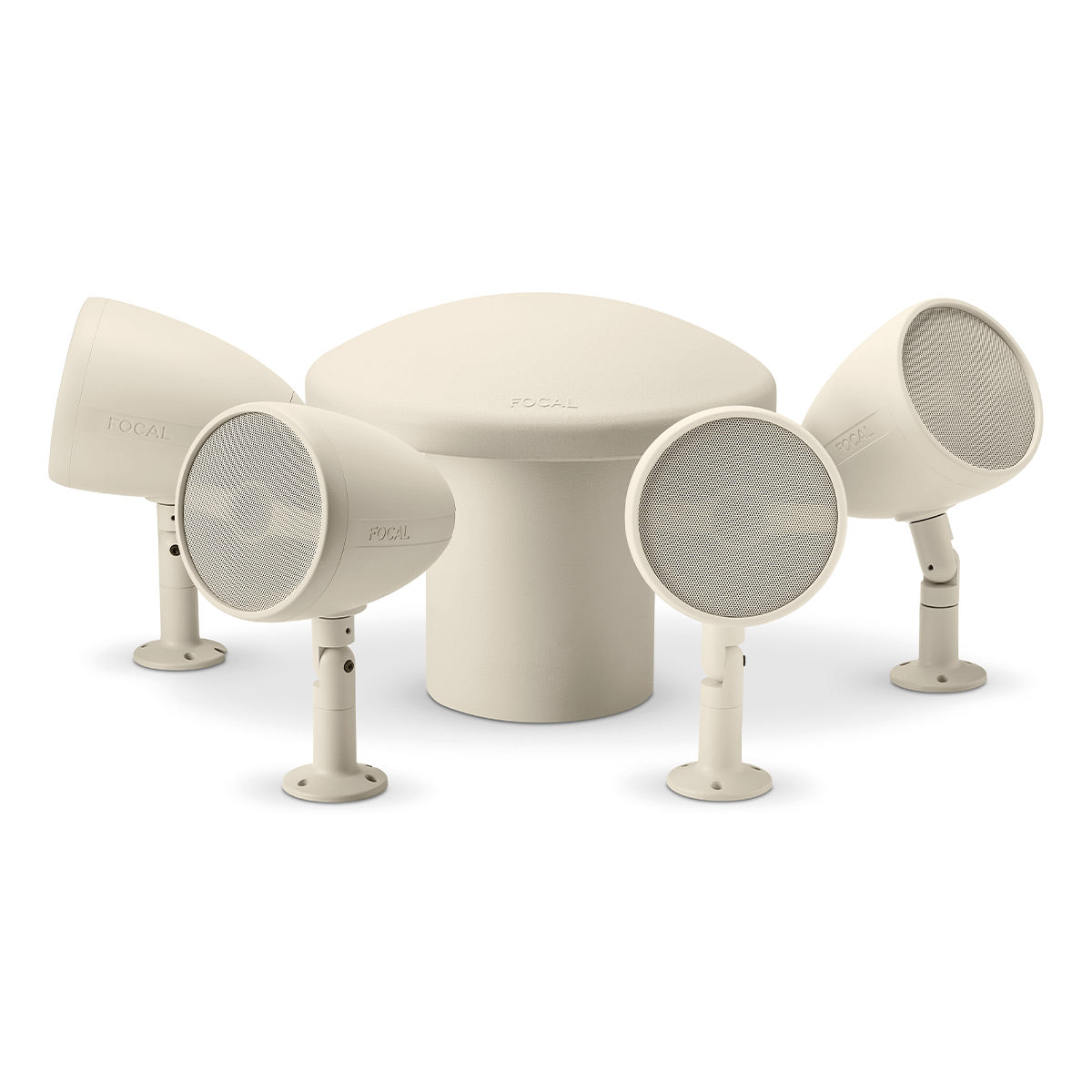 Focal Littora 4.1 Channel Outdoor Speaker Bundle (Light)