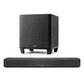Denon Home Sound Bar 550 with Dolby Atmos and HEOS Built-in and Denon Home Wireless 8" Subwoofer with HEOS (Factory Certified Refurbished)