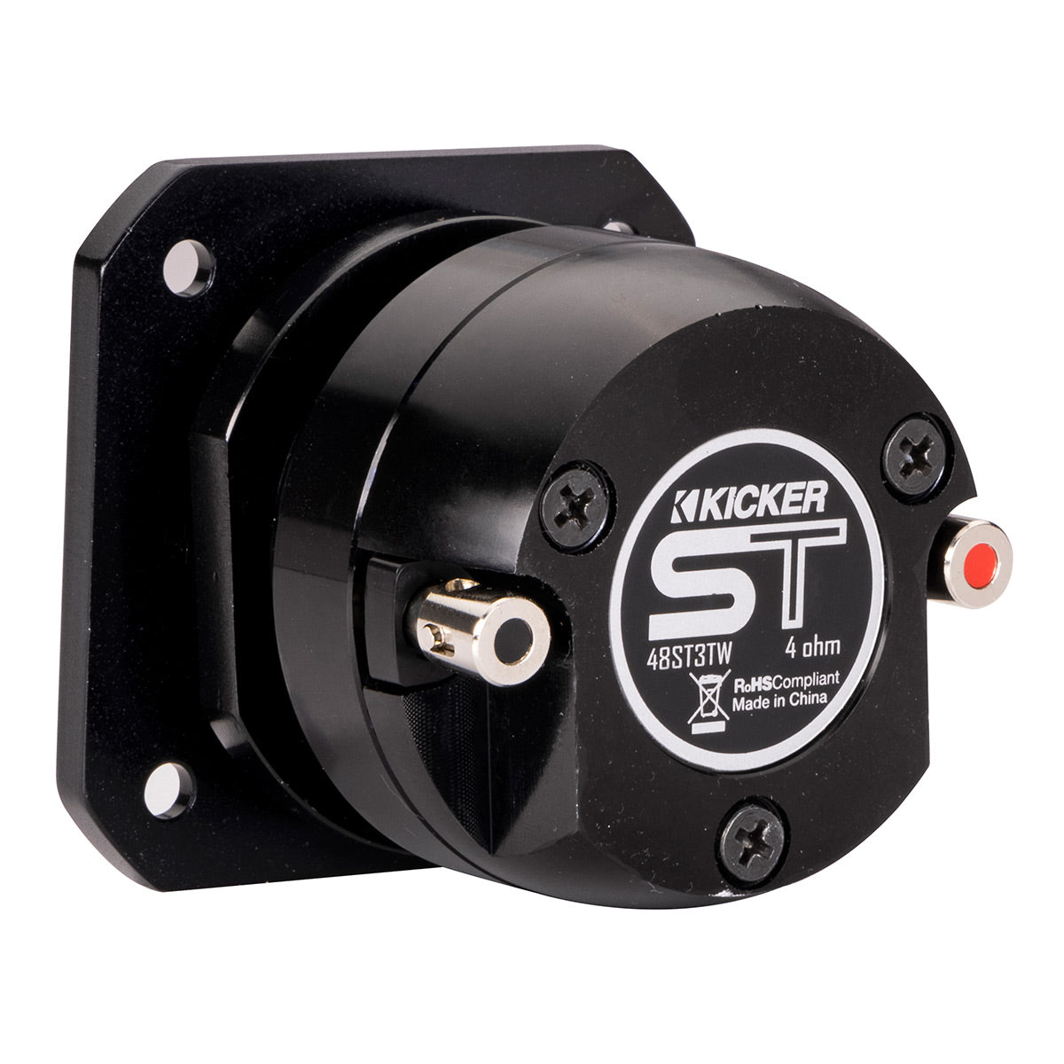 Kicker 49ST3TW 1" Street Series Dual-Mount 4 Ohm Bullet Tweeter - Each