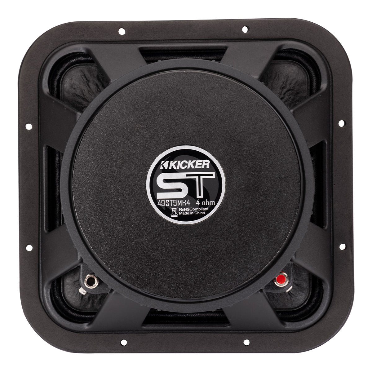 Kicker 49ST9MR8 9" Street Series Square Midrange 8 Ohm Speakers - Pair