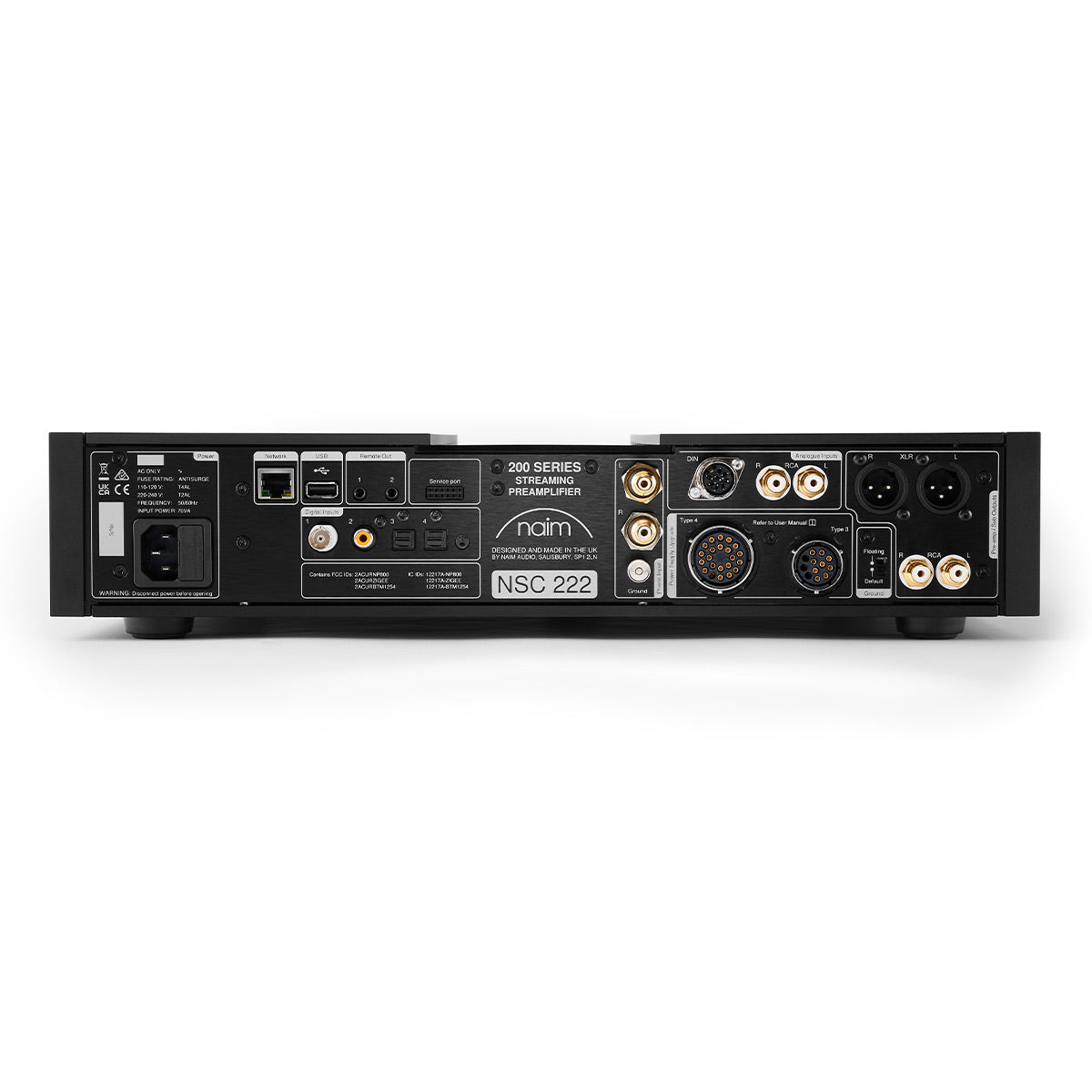 Naim NSC 222 Streaming Pre-Amplifier with Built-In MM Phono Stage
