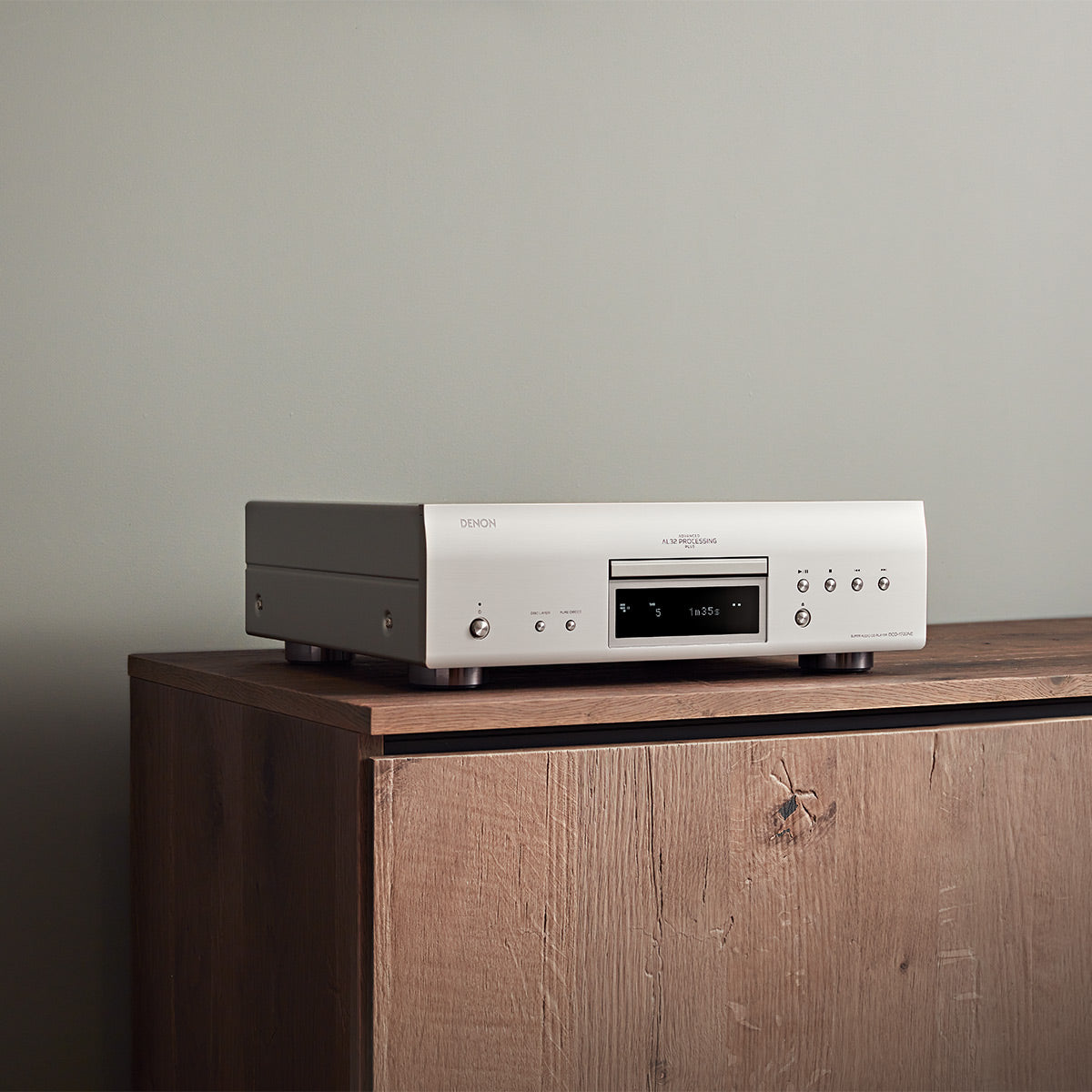 Plus Advanced World Processing Wide DCD-1700NE CD/SACD Player with (Silver) | AL32 Denon Stereo