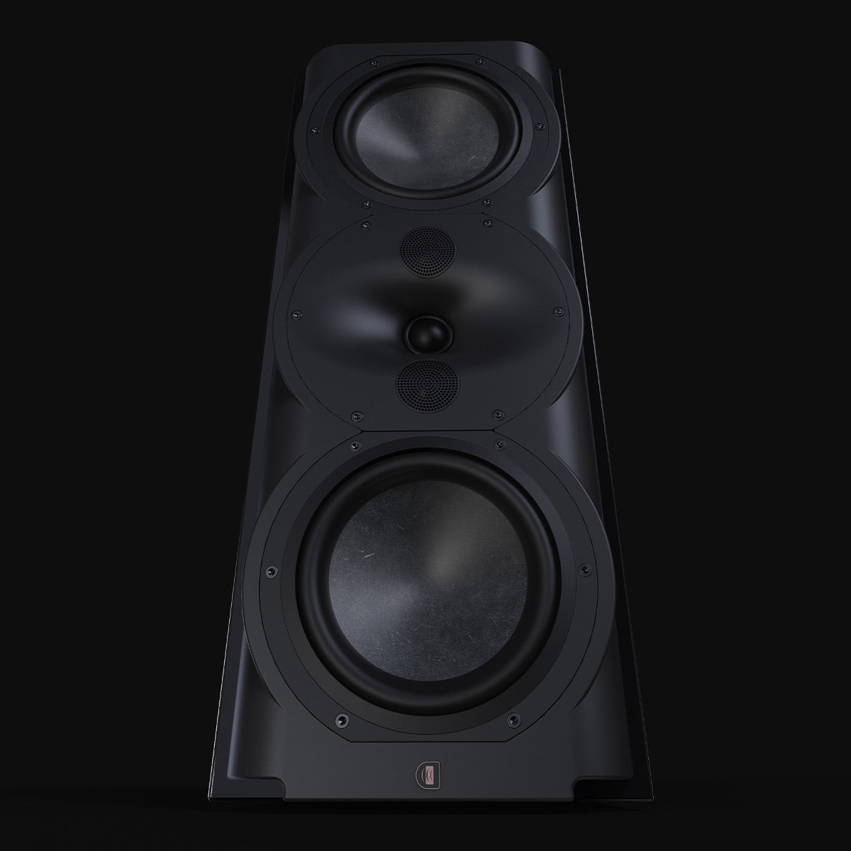 Perlisten Audio R5m 3-Way Monitor Speaker - Each (Piano Black)