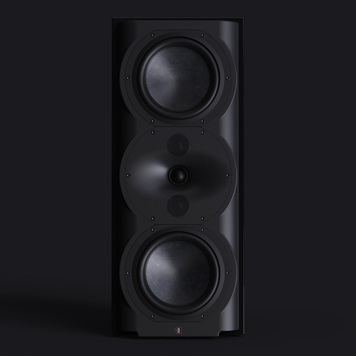 Perlisten Audio R5m 3-Way Monitor Speaker - Each (Piano Black)