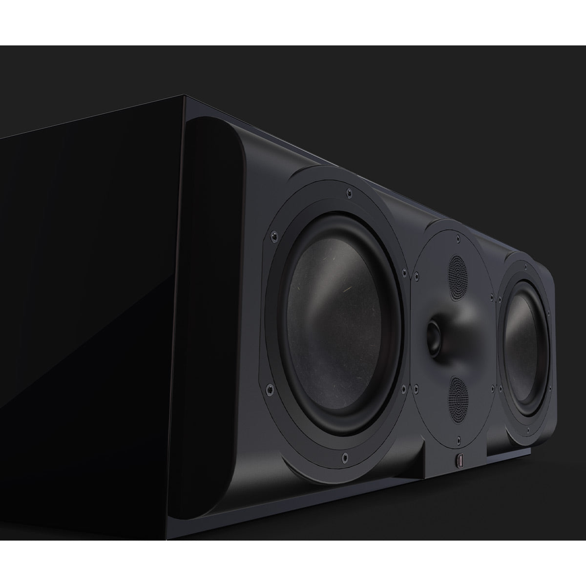 Perlisten Audio R5c 3-Way Center Channel Speaker (Piano Black)