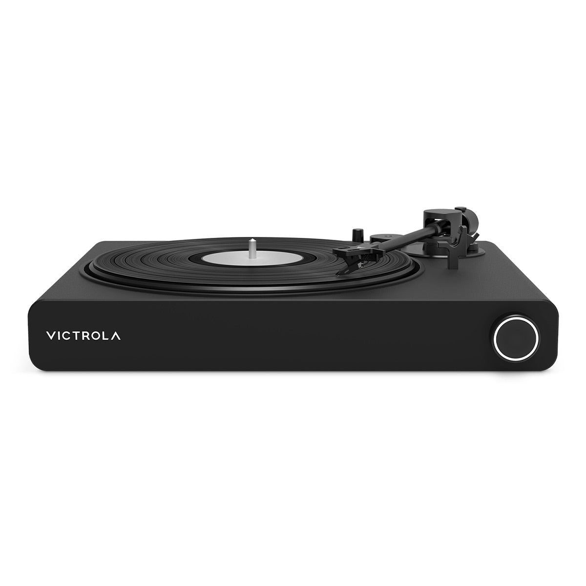 Victrola Stream Onyx Works with Sonos Wireless Turntable with 2-Speeds with Pair of Sonos One Gen 2 Smart Speakers (Black)