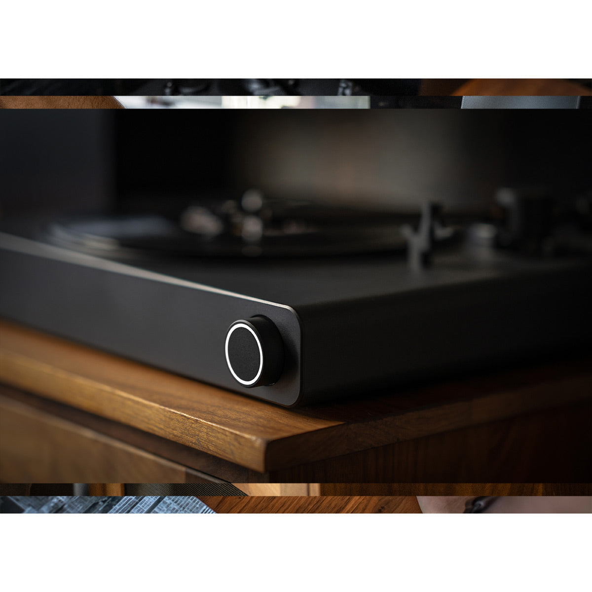 Victrola Stream Onyx Works with Sonos Wireless Turntable with 2-Speeds with Sonos One Gen 2 Smart Speaker (Black)