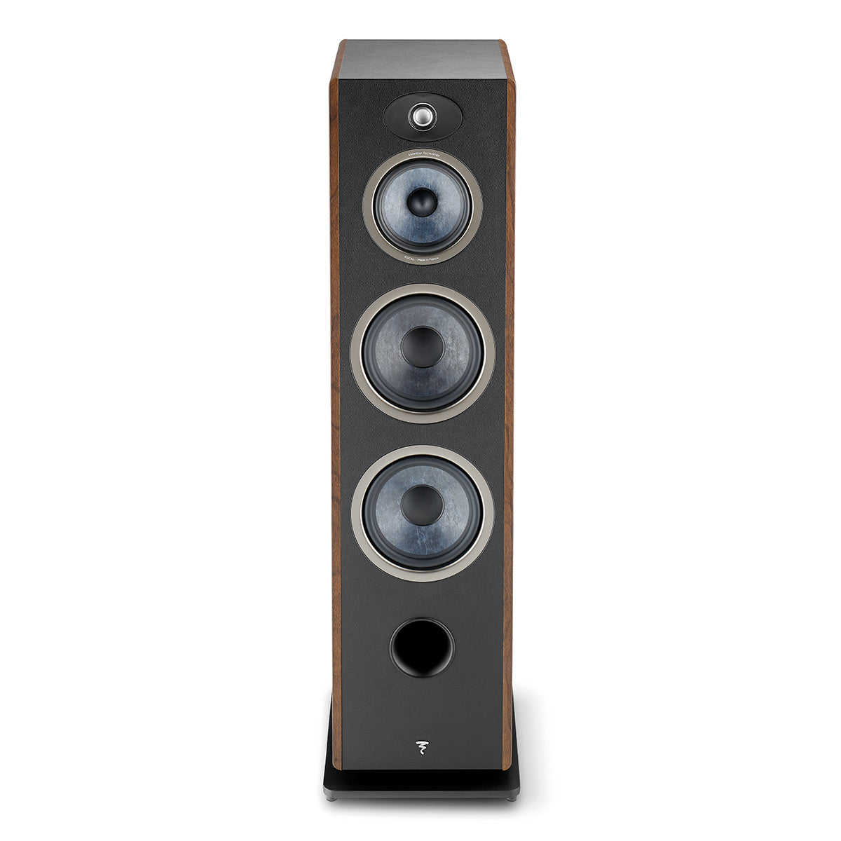 Focal Vestia No.4 Bass-Reflex 3-Way Floorstanding Loudspeaker - Each (Dark Wood)