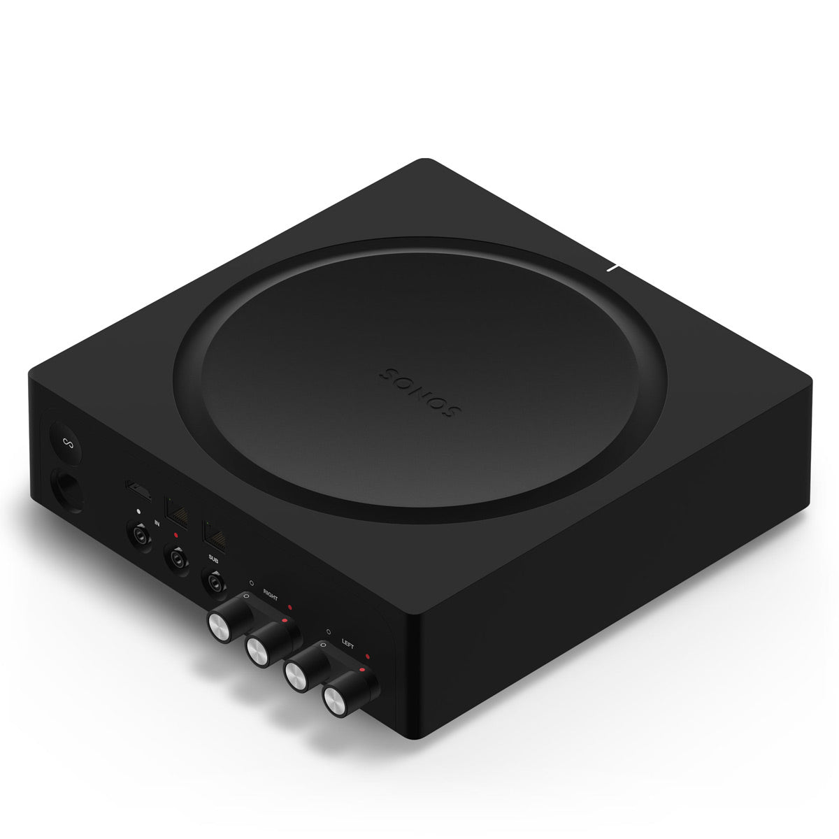 Victrola Stream Onyx Works with Sonos Wireless Turntable with 2-Speeds with Sonos Amp Wireless Hi-Fi Player