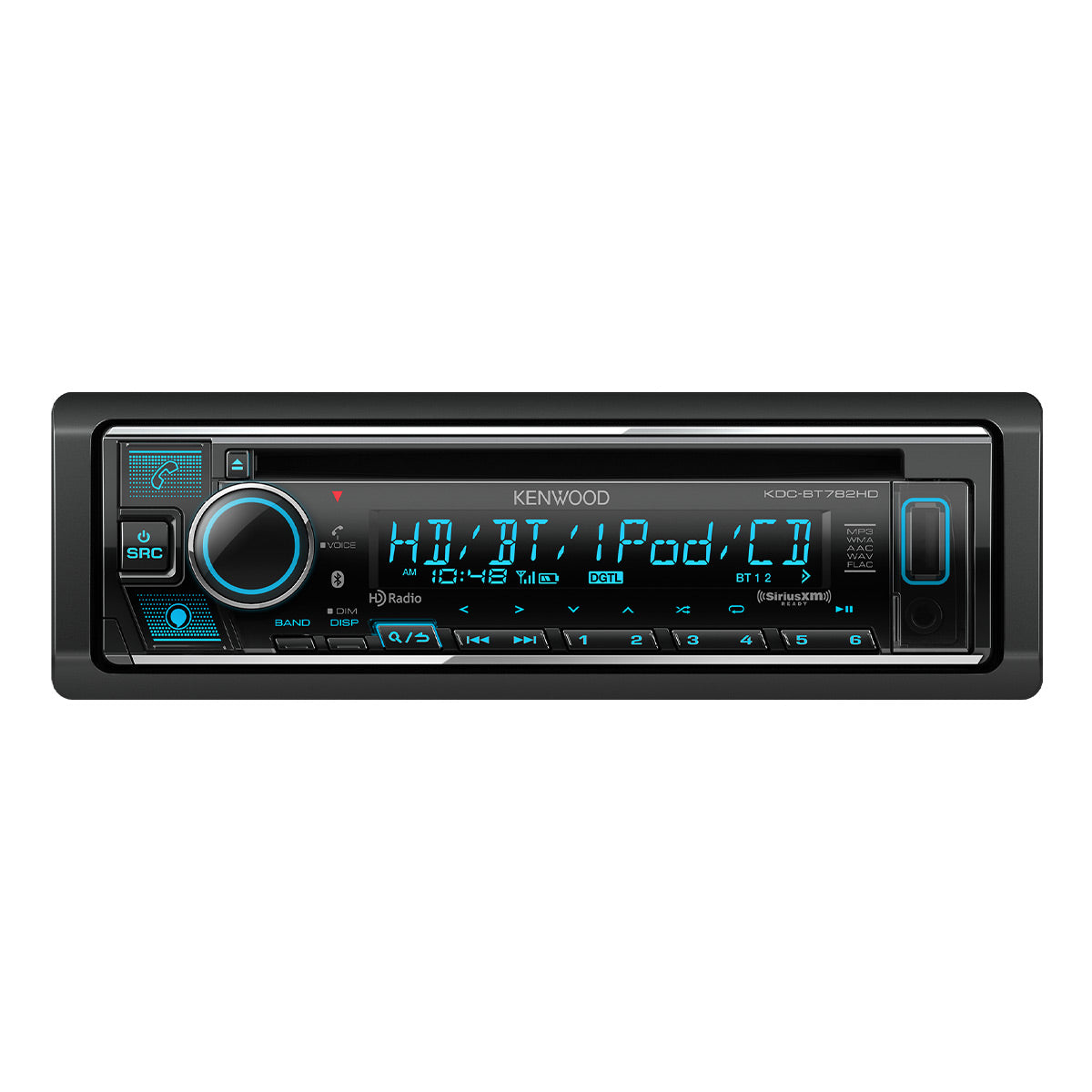 Kenwood KDC-BT782HD CD Receiver with Bluetooth, HD Radio, & Amazon Alexa Built-In