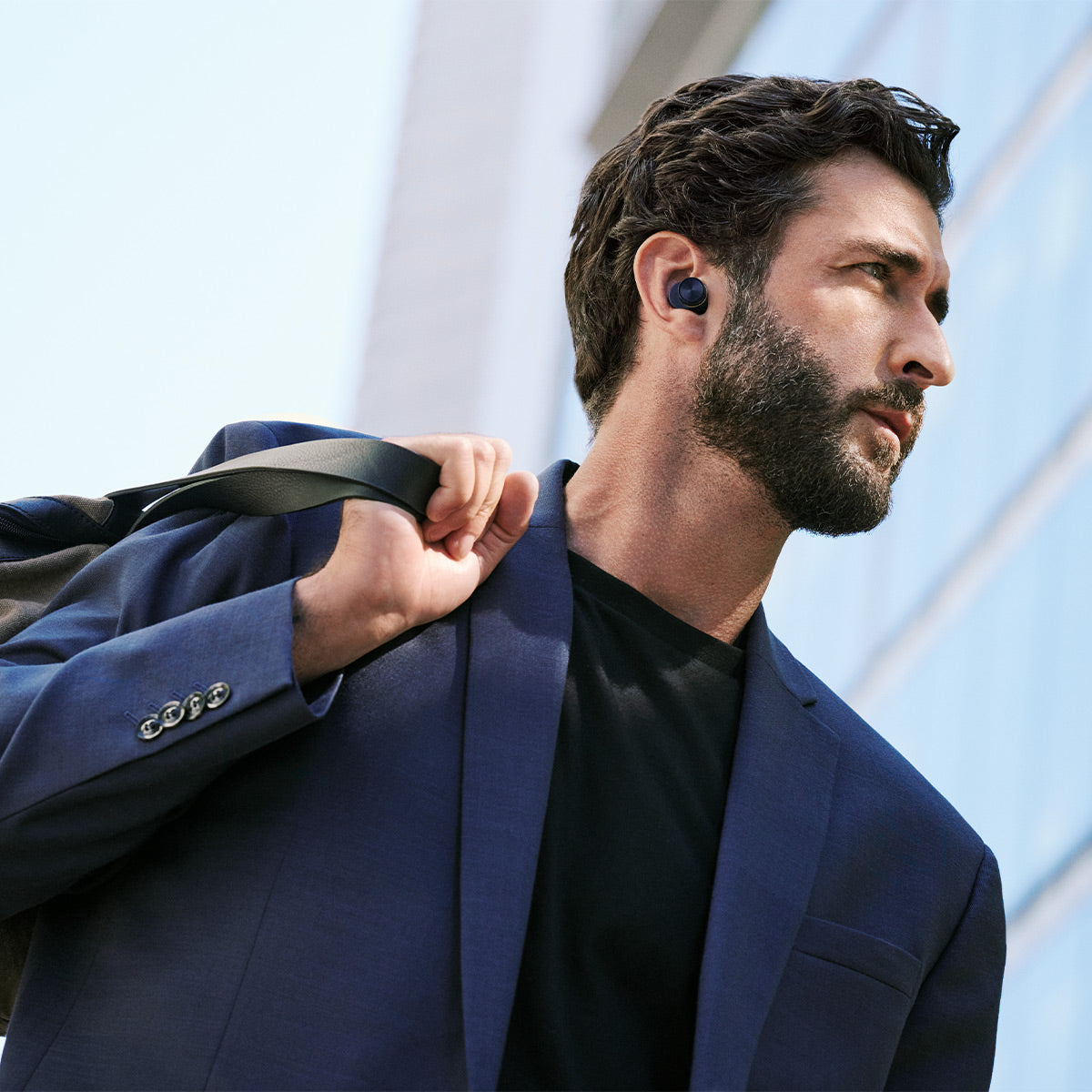 Bowers & Wilkins Pi7 True Wireless In-Ear Headphones with Active Noise Cancellation (Midnight Blue)