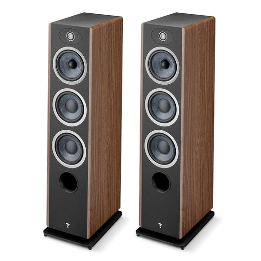 Focal Vestia No.2 3-Way Bass-Reflex Floorstanding Loudspeaker with 2 Woofers - Pair (Dark Wood)