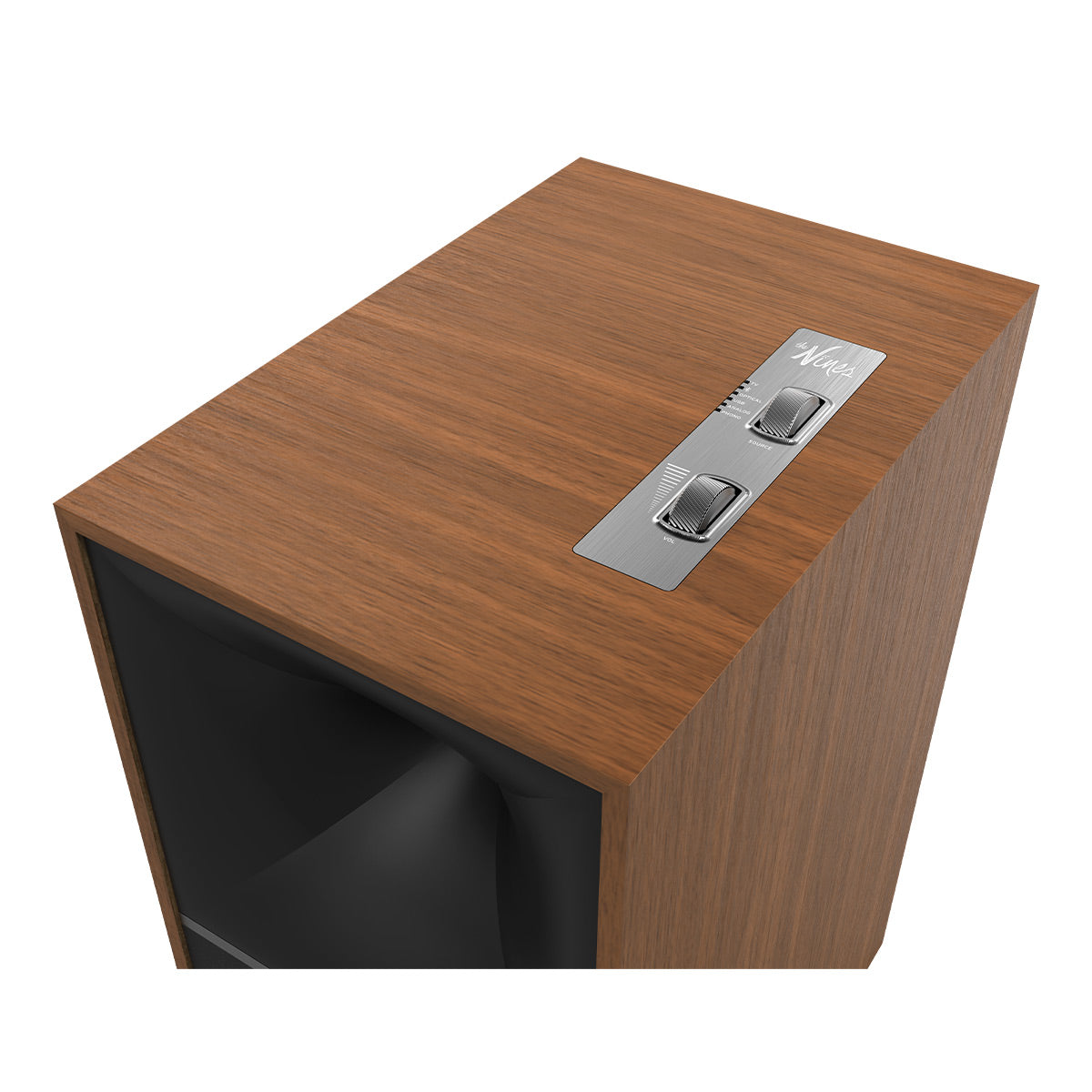 Klipsch The Nines Heritage Series Wireless Powered Monitors with 8" Woofer - Pair (Walnut)