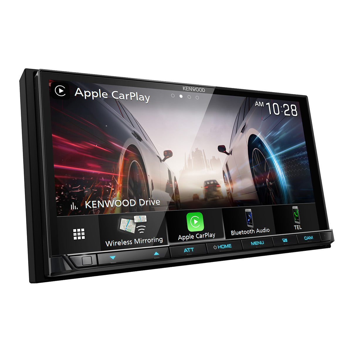 Kenwood DMX9708S Digital Multimedia Receiver with Bluetooth, Apple Carplay, & Android Auto