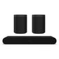Sonos Surround Set with Ray Compact Soundbar and Pair of One Wireless Smart Speakers (Gen 2) (Black)