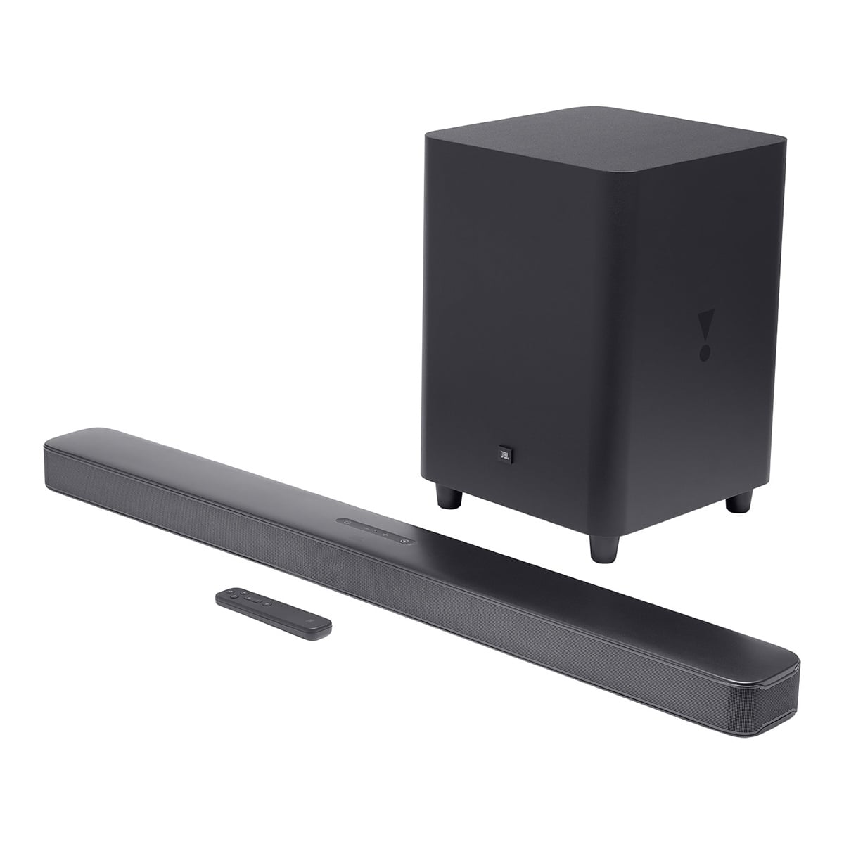 Samsung Game Day Home Theater System with 65" QN65Q80BA TV and JBL Bar 5.1 Surround Soundbar and Sub - Includes Mount, HDMI Cable, Powercenter and Screen Cleaning Kit