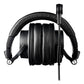AudioTechnica ATH-M50xSTS StreamSet Closed-Back Streaming Headset with Attached 3-Pin XLR-M to 3.5 mm Cable & 6.5 mm Adapter