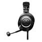 Audio-Technica ATH-M50xSTS StreamSet Closed-Back Streaming Headset with Attached 3-Pin XLR-M to 3.5 mm Cable & 6.5 mm Adapter