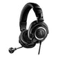 Audio-Technica ATH-M50xSTS-USB StreamSet USB Closed-Back Streaming Headset with Attached USB-A Cable and USB-C Adapter