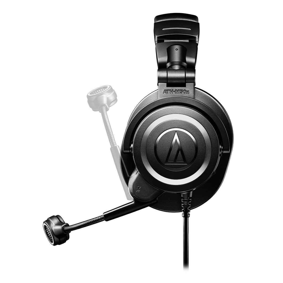 Audio-Technica ATH-M50xSTS-USB StreamSet USB Closed-Back Streaming Headset with Attached USB-A Cable and USB-C Adapter