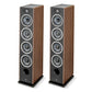 Focal Vestia No.3 3-Way Bass-Reflex Floorstanding Loudspeaker with 3 Woofers - Pair (Dark Wood)