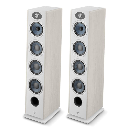 Focal Vestia No.3 3-Way Bass-Reflex Floorstanding Loudspeaker with 3 Woofers - Pair (Light Wood)