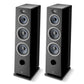 Focal Vestia No.4 Bass-Reflex 3-Way Floorstanding Loudspeaker with 2 8 inch Woofers - Pair (Black High Gloss)