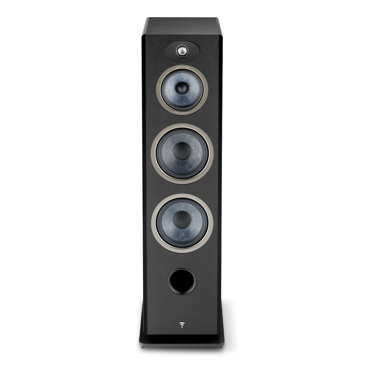 Focal Vestia No.4 Bass-Reflex 3-Way Floorstanding Loudspeaker with 2 8 inch Woofers - Pair (Black High Gloss)