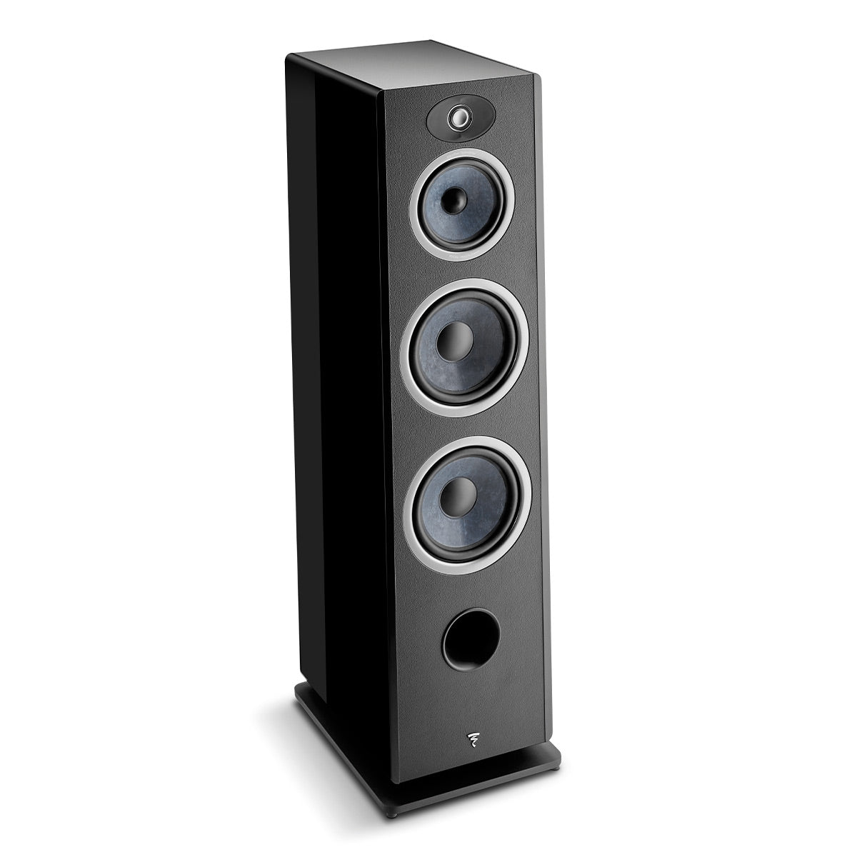 Focal Vestia No.4 Bass-Reflex 3-Way Floorstanding Loudspeaker with 2 8 inch Woofers - Pair (Black High Gloss)