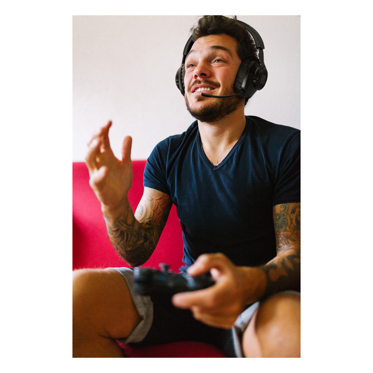 JBL Quantum 360X 2.4GHz Wireless Gaming Headset with Detachable Boom Mic for Xbox,Playstation, Nintendo Switch, Windows & Mac