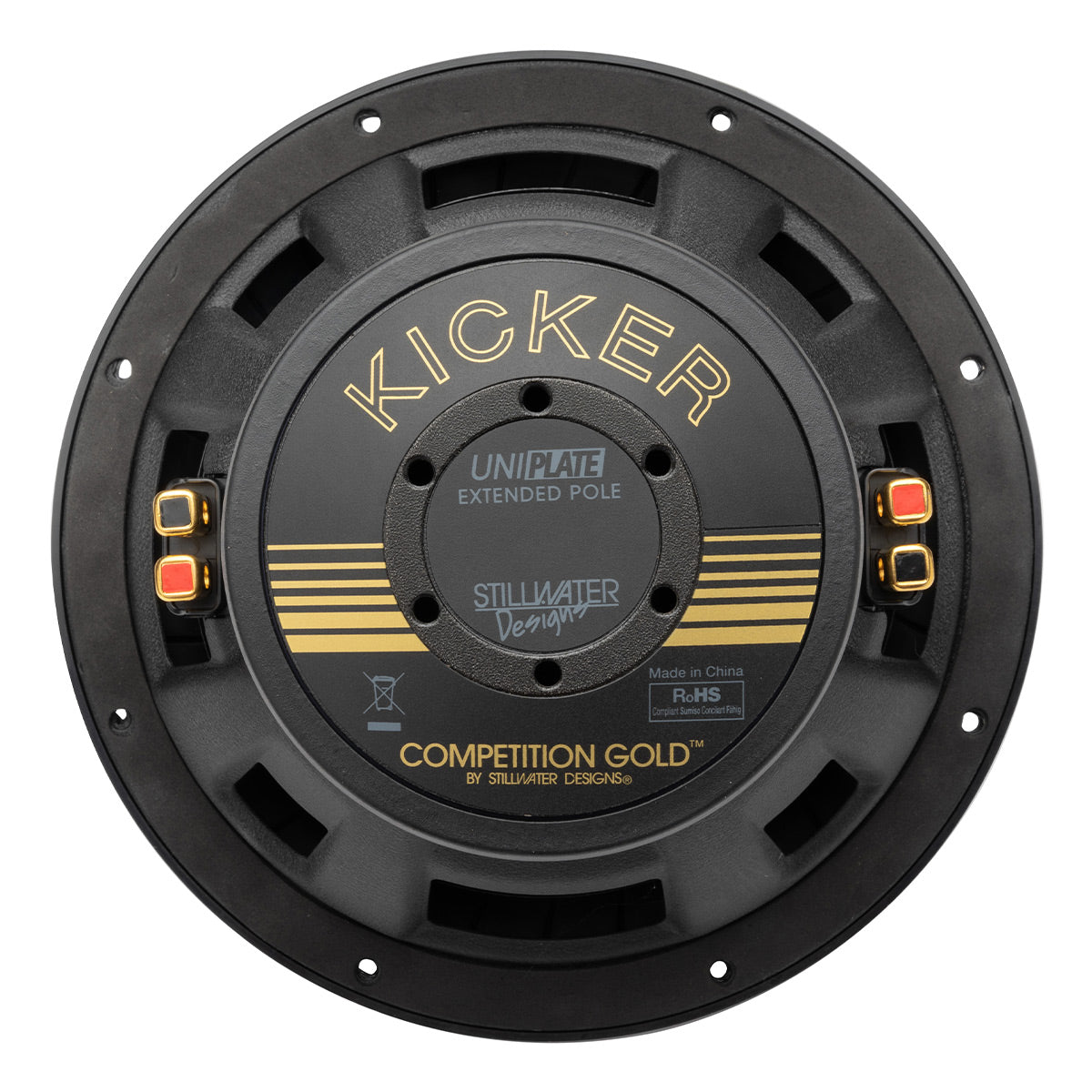 Kicker 10" Competition Gold 4 Ohm Subwoofer 50th Anniversary Edition - Each