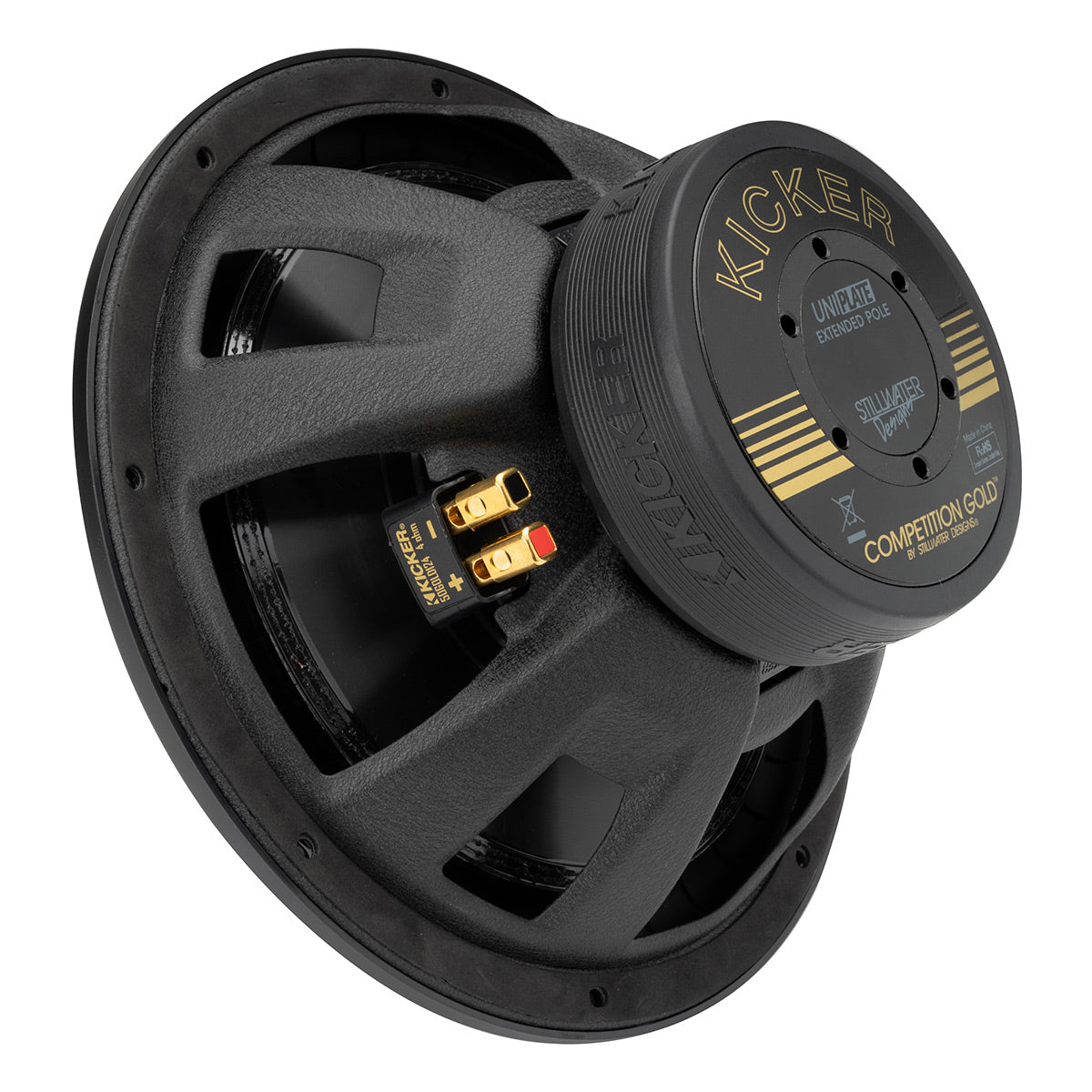 Kicker 12" Competition Gold 4 Ohm Subwoofer 50th Anniversary Edition - Each