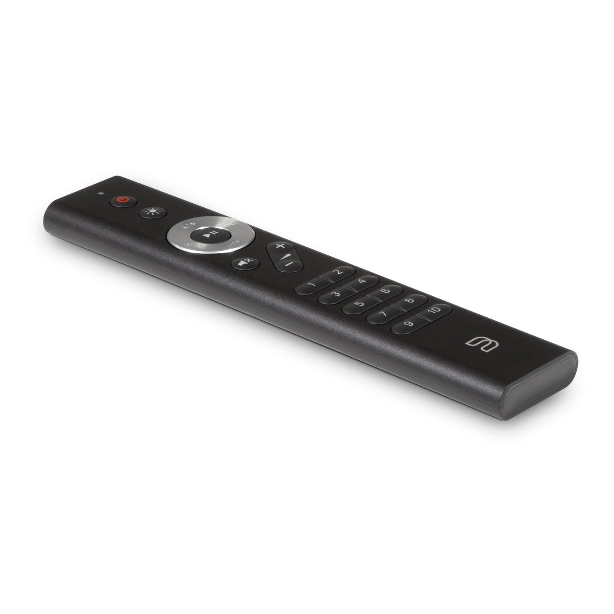 Bluesound Node Wireless Multi-Room Hi-Res Music Streamer - Gen 3 (Black) with RC1 Remote Control for BluOS Systems