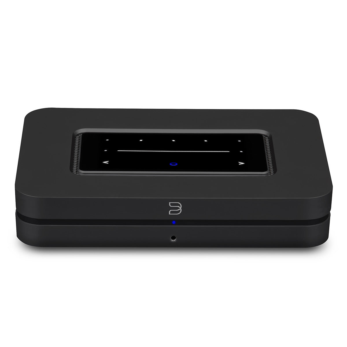 Bluesound Node Wireless Multi-Room Hi-Res Music Streamer - Gen 3 (Black) with RC1 Remote Control for BluOS Systems