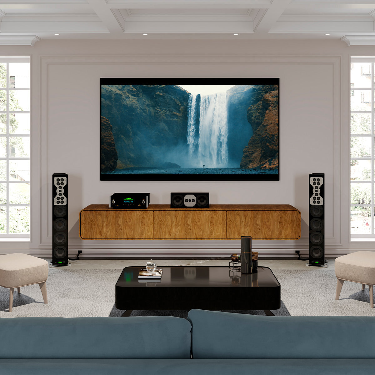 McIntosh MHT300 7.2-Channel Home Theater Receiver with Dolby Atmos, DTS:X, and HDR10+