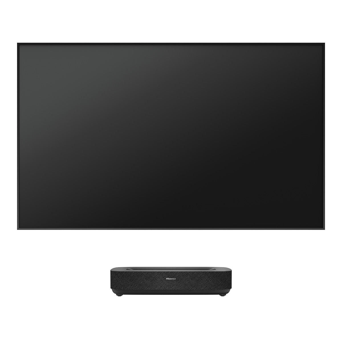 Hisense L5G 4K UHD Ultra-Short Throw Laser TV Projector with 90" High Gain Ambient Light Rejecting Screen Compatible with Dolby Atmos, Google Assistant, Alexa, & Chromecast Built-in