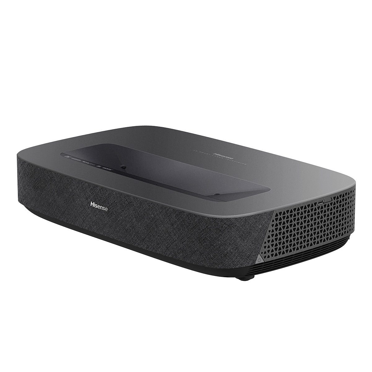 Hisense L5G 4K UHD Ultra-Short Throw Laser TV Projector with 90" High Gain Ambient Light Rejecting Screen Compatible with Dolby Atmos, Google Assistant, Alexa, & Chromecast Built-in