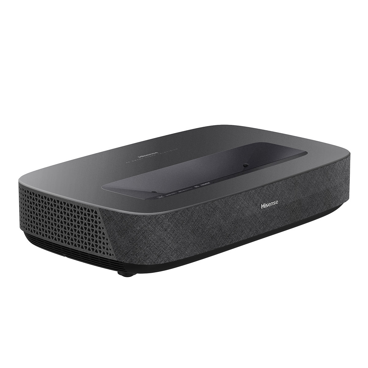 Hisense L5G 4K UHD Ultra-Short Throw Laser TV Projector with 90" High Gain Ambient Light Rejecting Screen Compatible with Dolby Atmos, Google Assistant, Alexa, & Chromecast Built-in