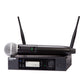 Shure GLXD24R+/SM58-Z3 Dual Band Wireless System with GLXD4R+ Half-Rack Receiver & GLXD2+/SM58 Handheld Microphone