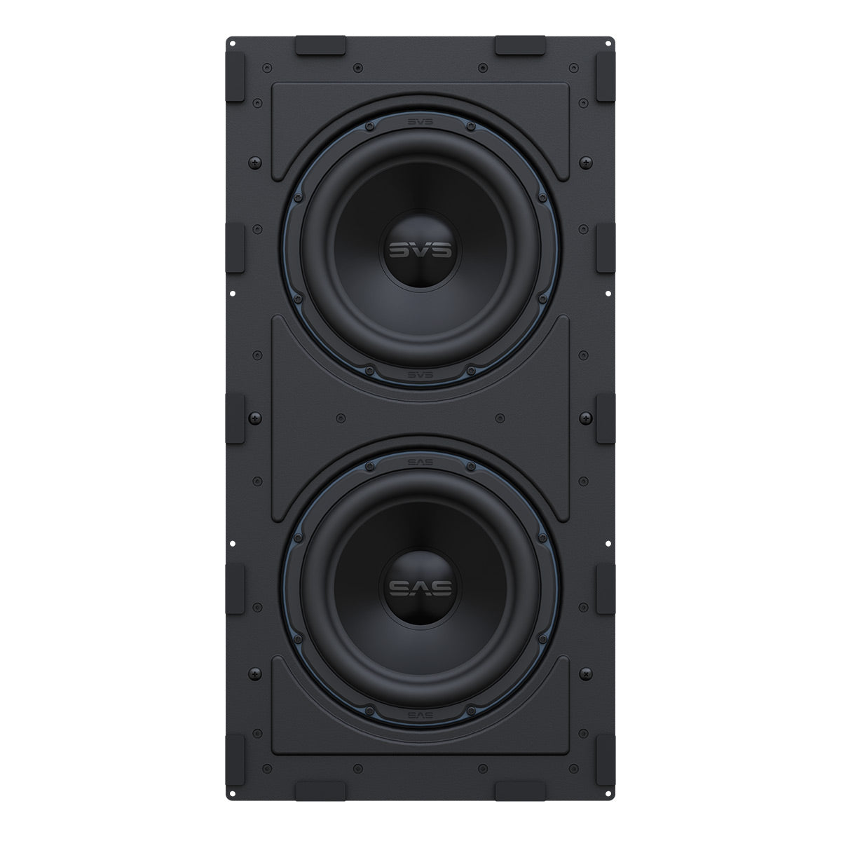 SVS 3000 In-Wall Single Sealed Subwoofer System with Sledge STA-800D2C Amplifier- Each