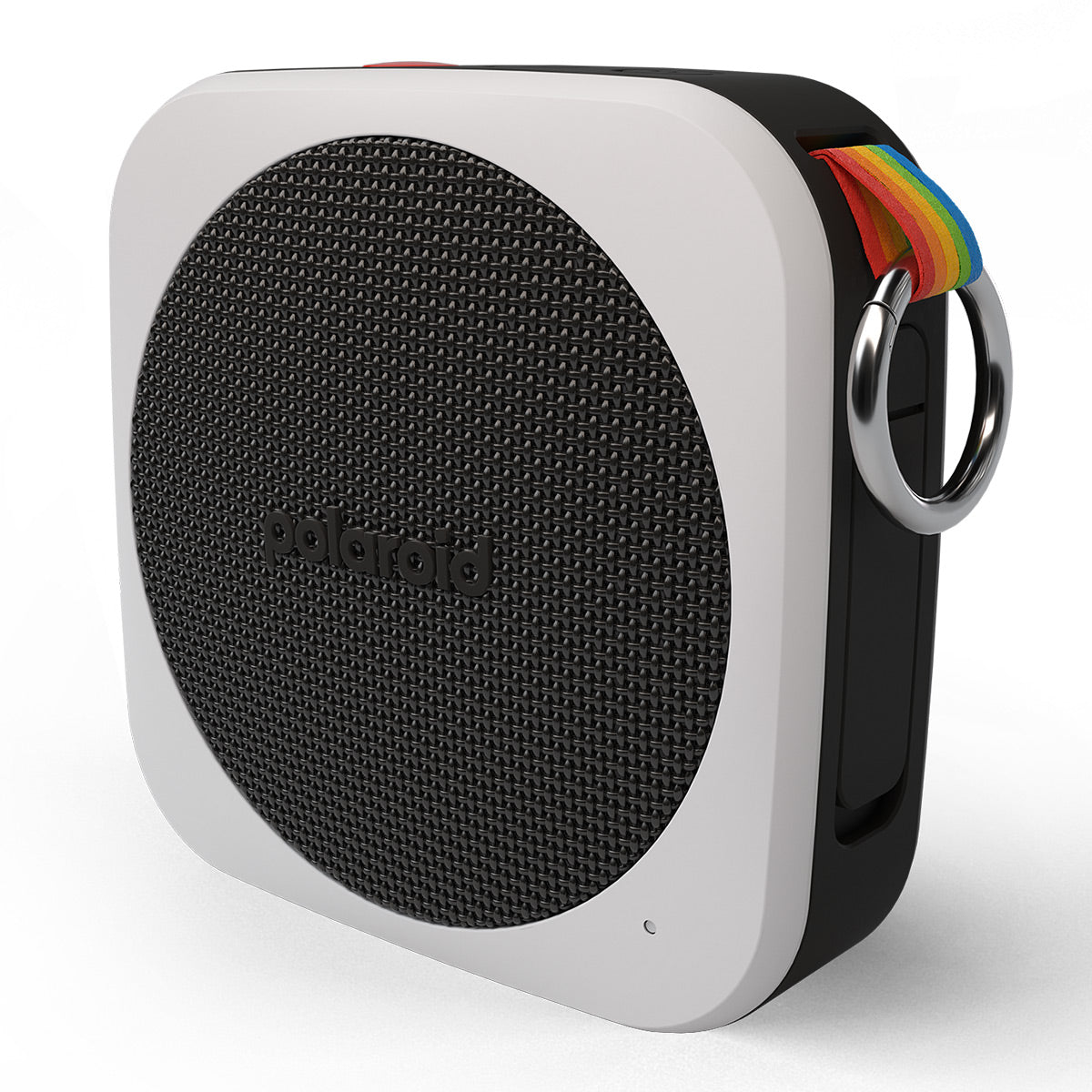 Polaroid P1 Portable Bluetooth Speaker with Carabiner (Black & White)