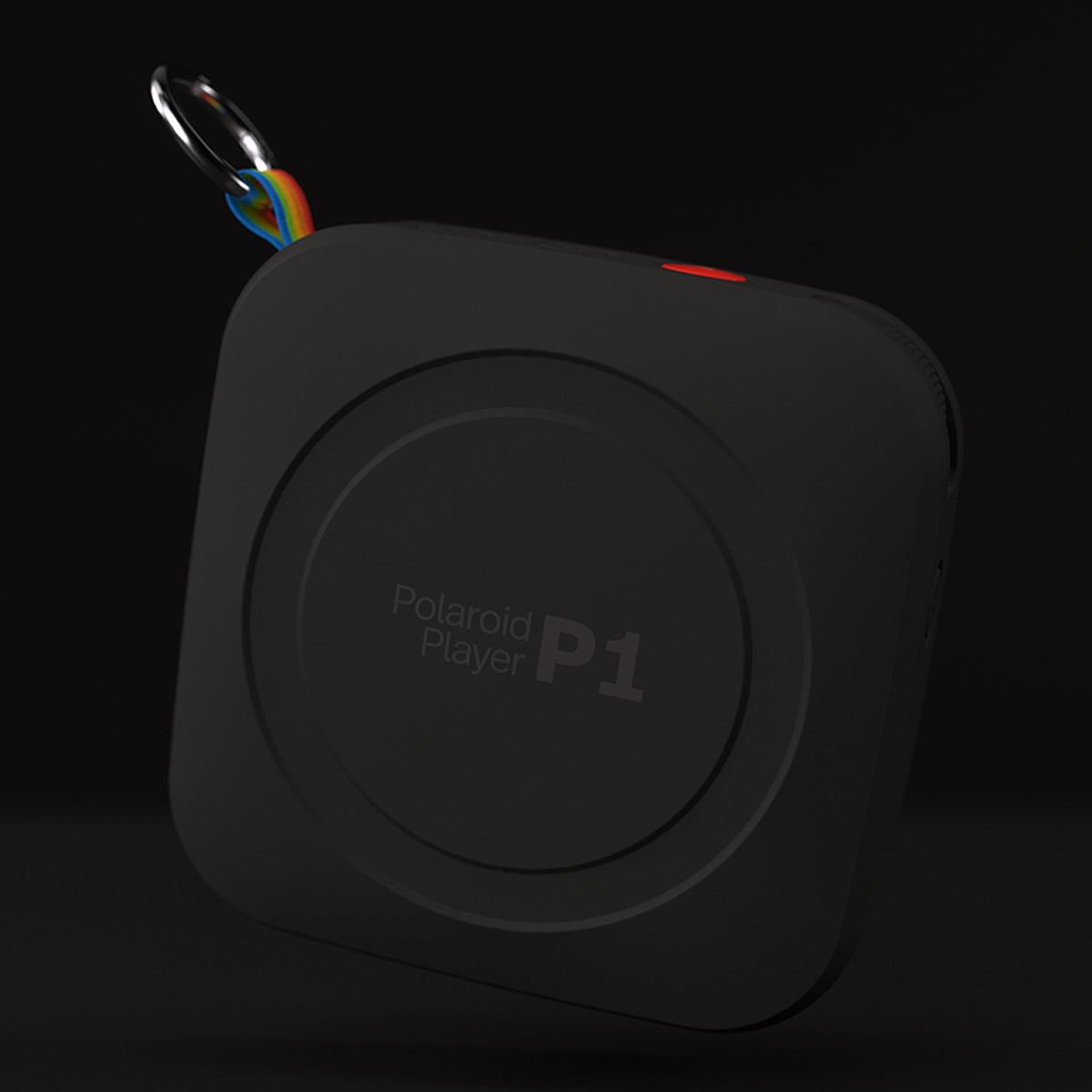 Polaroid P1 Portable Bluetooth Speaker with Carabiner (Black & White)