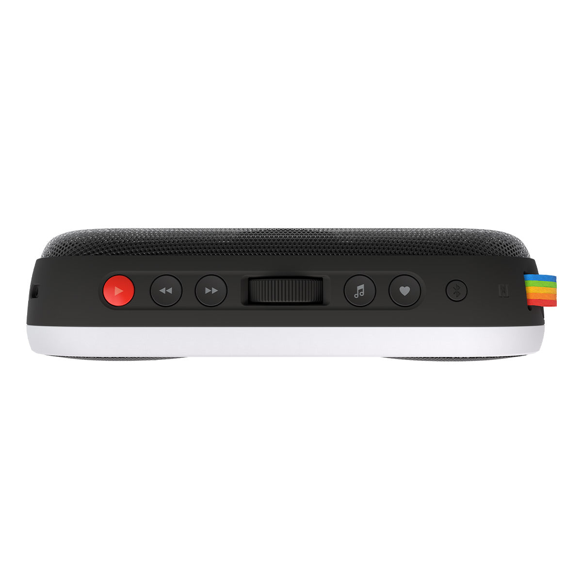 Polaroid P2 Portable Bluetooth Speaker with Wrist Strap (Black & White)