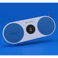 Polaroid P2 Portable Bluetooth Speaker with Wrist Strap (Blue & White)