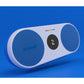 Polaroid P2 Portable Bluetooth Speaker with Wrist Strap (Blue & White)