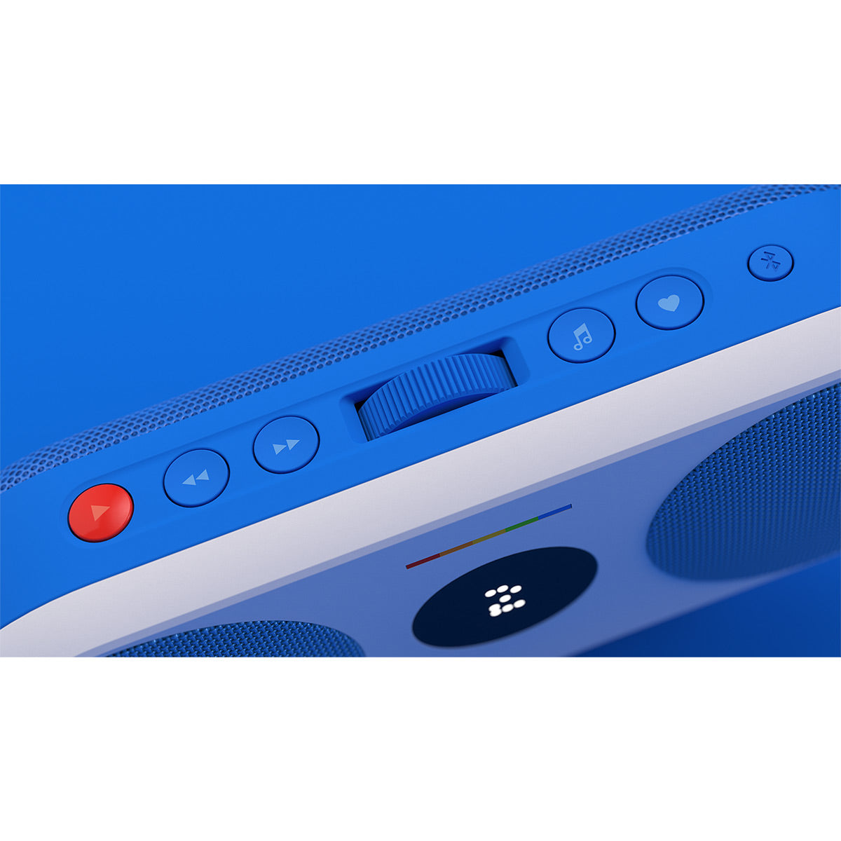 Polaroid P2 Portable Bluetooth Speaker with Wrist Strap (Blue & White)
